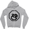snake black Zipper Hoodie
