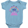 heavy meowtal Baby Bodysuit