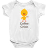 coffee chick Baby Bodysuit
