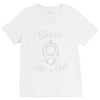 shoot like a girl V-Neck Tee
