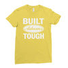 built adams tough Ladies Fitted T-Shirt