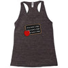 i will not become a stripper Racerback Tank