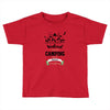 Weekend Forecast Camping With A Chance Of Drinking Toddler T-shirt