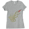 caution octopus&rsquo; may be larger than it appears Ladies Fitted T-Shirt