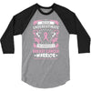 Never Underestimate The Strength Of A Breast Cancer Warrior 3/4 Sleeve Shirt