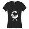 Sankofa Bird Women's V-Neck T-Shirt