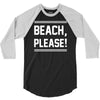 beach please 3/4 Sleeve Shirt