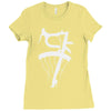 bicycle racing bike rider tour de france Ladies Fitted T-Shirt