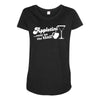 appletini easy on the tini! Maternity Scoop Neck T-shirt