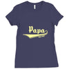 papa Ladies Fitted T-Shirt