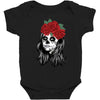 Skull Girl Baby Bodysuit