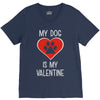 my dog is my valentine V-Neck Tee
