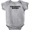 virginity rocks funny cool school church youth group abstinence purity Baby Onesie