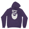 respect the beard (2) Unisex Hoodie