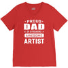 proud dad of a freaking awesome artist V-Neck Tee