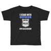i stand with officer Toddler T-shirt