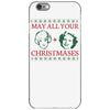 golden christmas iPhone 6/6s Case