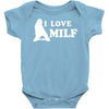 I Love Milf Baby Onesie