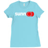 sunn amplifiers amp band guitar Ladies Fitted T-Shirt