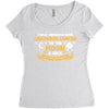 I Love Someone with Childhood Cancer to The Moon and Back to Infinity Women's Triblend Scoop T-shirt
