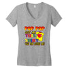 pop pop got this shirt Women's V-Neck T-Shirt