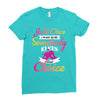 just once i want to be somebody elses fi̇rst choice Ladies Fitted T-Shirt