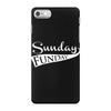 sunday funday (white) iPhone 7 Case