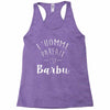 l homme parfait est barbu Racerback Tank