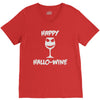 happy hallo wine V-Neck Tee