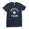 americas team Ladies Fitted T-Shirt