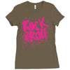 rock music r2 Ladies Fitted T-Shirt