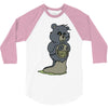 mucus bear 3/4 Sleeve Shirt