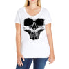 skull Ladies Curvy T-Shirt