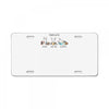 crafting License Plate
