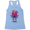 all seeing bunny Racerback Tank