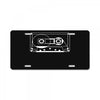 audio cassette 80's 90's party hip hop nostalgia retro License Plate