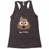 cute poo Racerback Tank