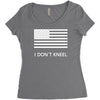 i don't kneel Women's Triblend Scoop T-shirt
