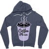 cool coffee please t shirt Zipper Hoodie