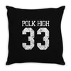 polk high Throw Pillow