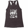 80s survival guide cassette high Racerback Tank