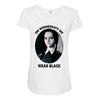 on wednesdays we wear black Maternity Scoop Neck T-shirt