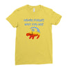 never forget Ladies Fitted T-Shirt