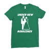 under new management funny Ladies Fitted T-Shirt