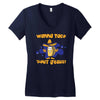 wanna taco 'bout jesus Women's V-Neck T-Shirt