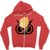 funny black gamming Zipper Hoodie