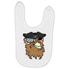 pirates face Baby Bibs