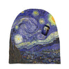 tardis starry night Baby Beanies