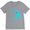 t rex diet V-Neck Tee