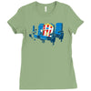 movie time Ladies Fitted T-Shirt